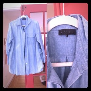 Hatch denim shirt/tunic